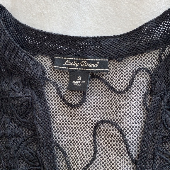 LUCKY BRAND Black lace dress - Picture 9 of 10